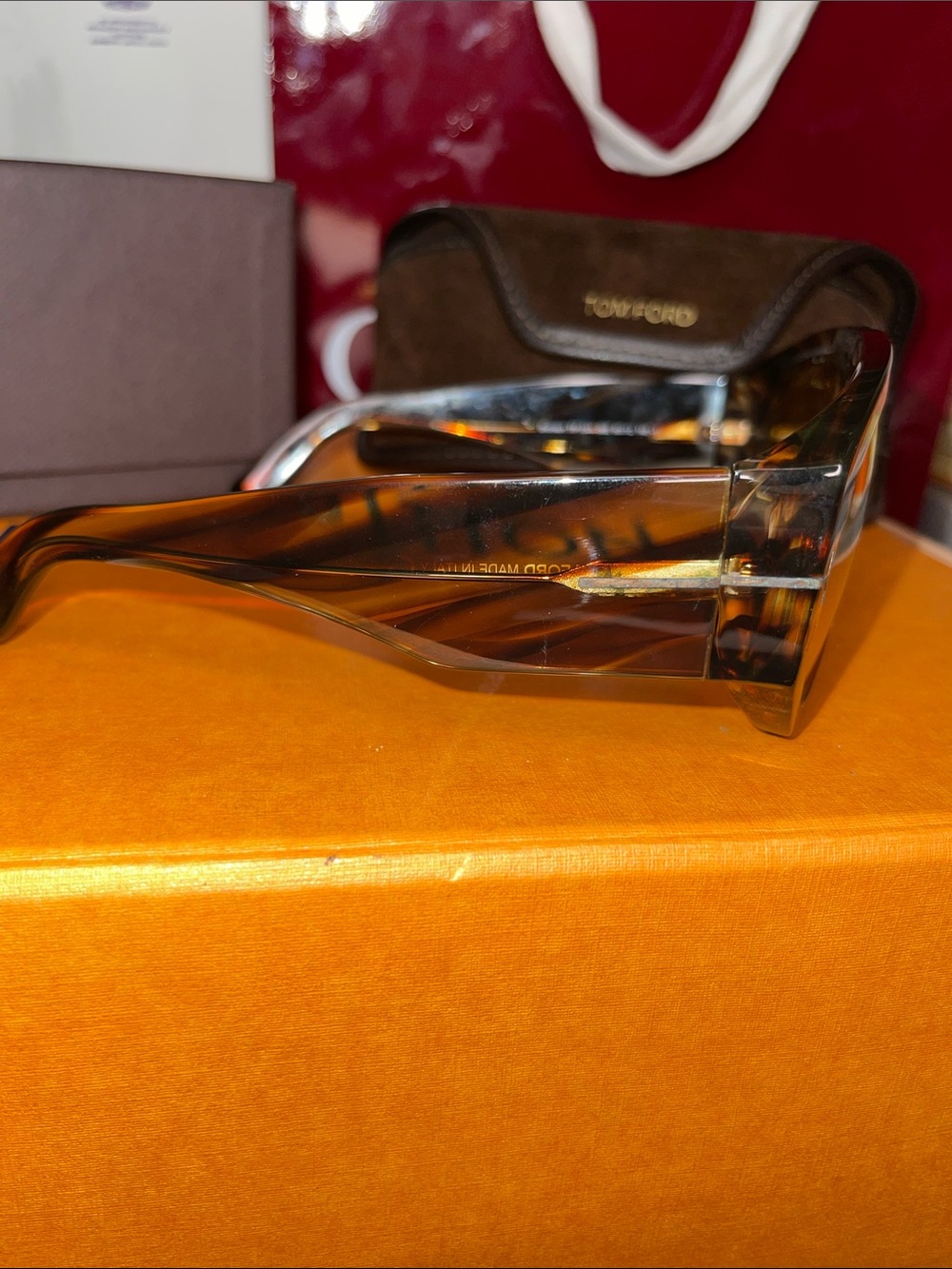 Tom Ford Bronson Aviator Sunglasses - Picture 6 of 8